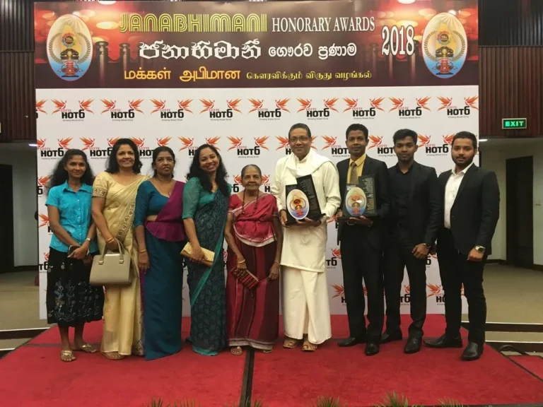 Thai Sumeda Recognized at Janabhimani Honorary Awards 2018